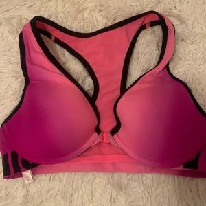 Pink sports bra medium